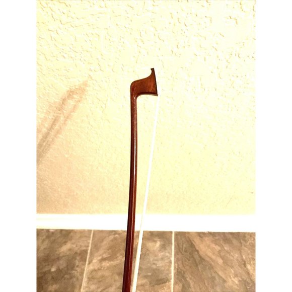 Professional Carbon Fiber With Pernambuco Skin Violin Bow With Snake wood Frog - Picture 8 of 9